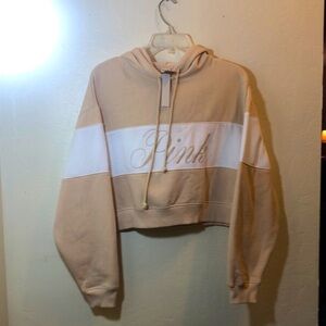 NWT Pink Victoria Secret Hoodie Size XS.